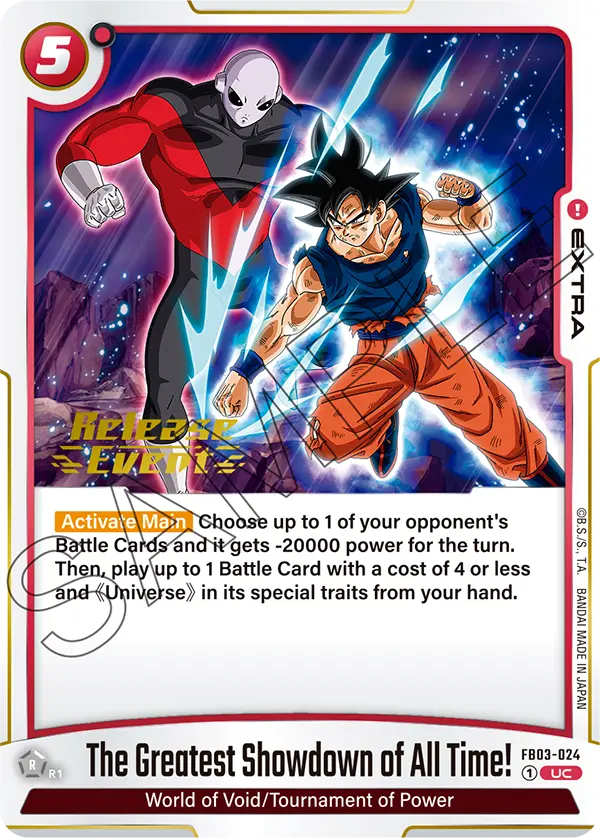 The Greatest Showdown of All Time!