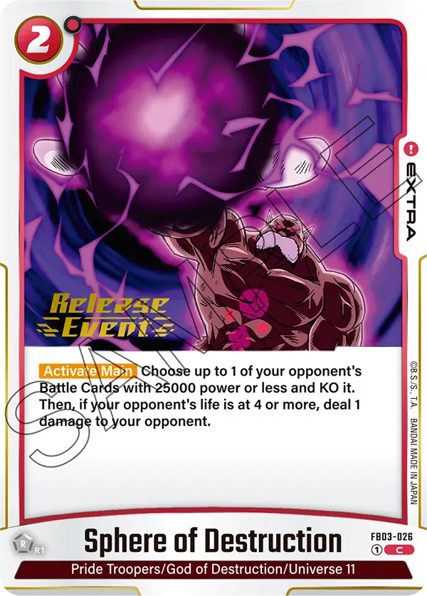Sphere of Destruction