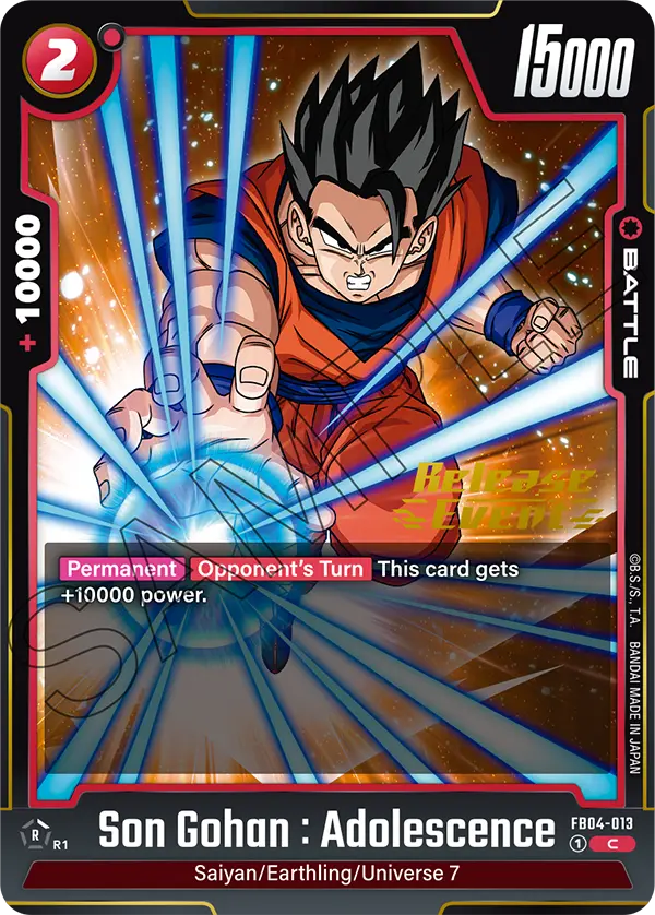 Son Gohan : Adolescence