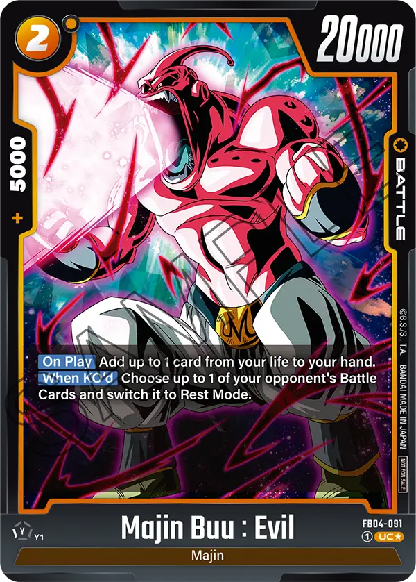 Majin Buu : Evil