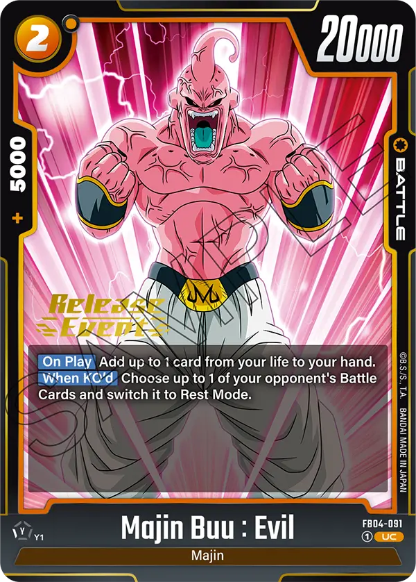 Majin Buu : Evil