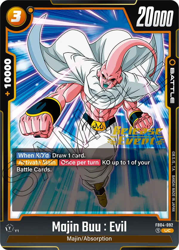 Majin Buu : Evil