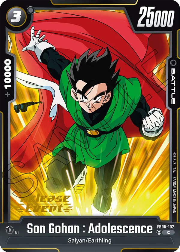 Son Gohan : Adolescence