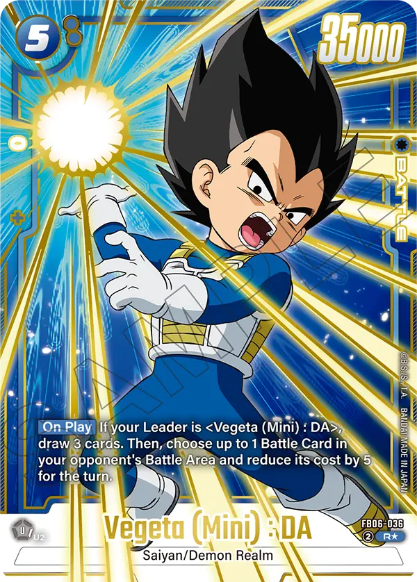 Vegeta (Mini) : DA