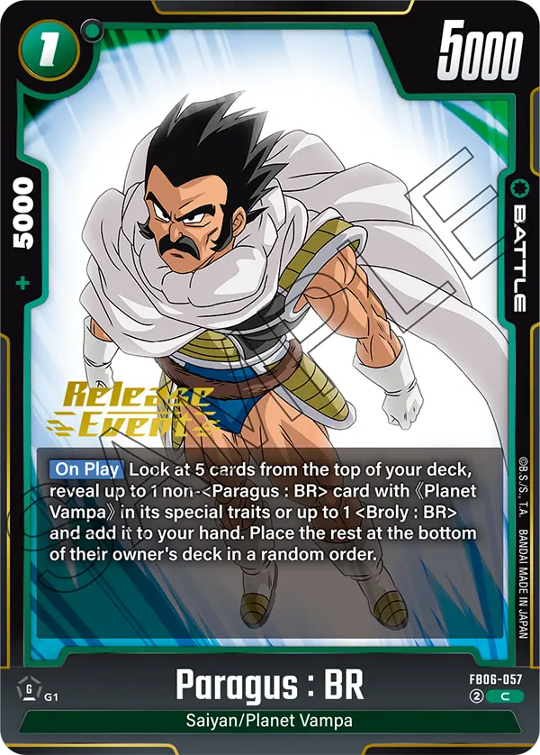 Paragus : BR