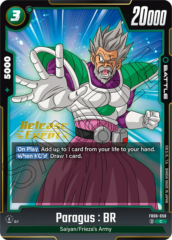 Paragus : BR