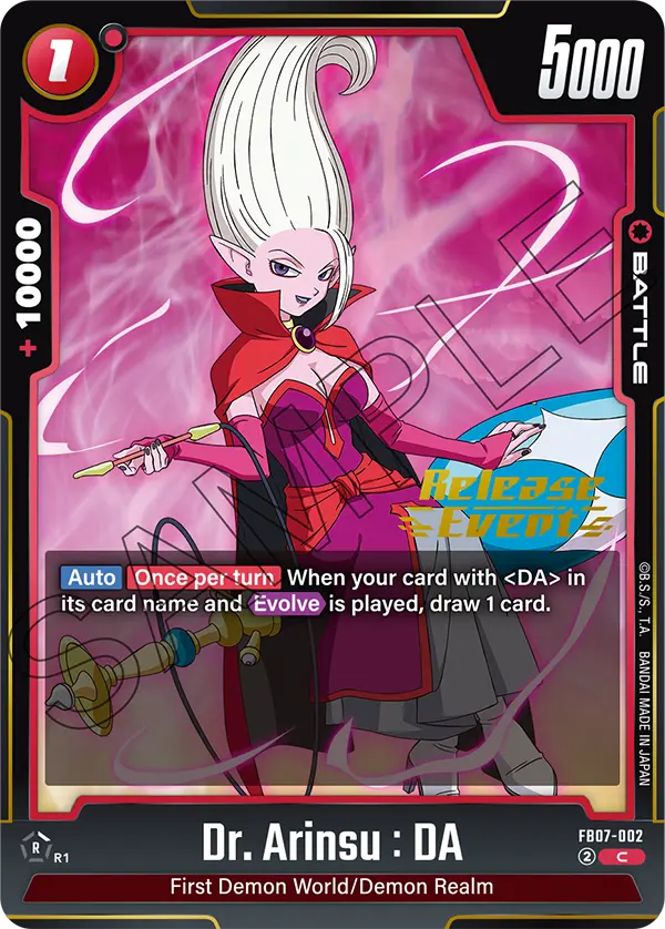 Dr. Arinsu : DA