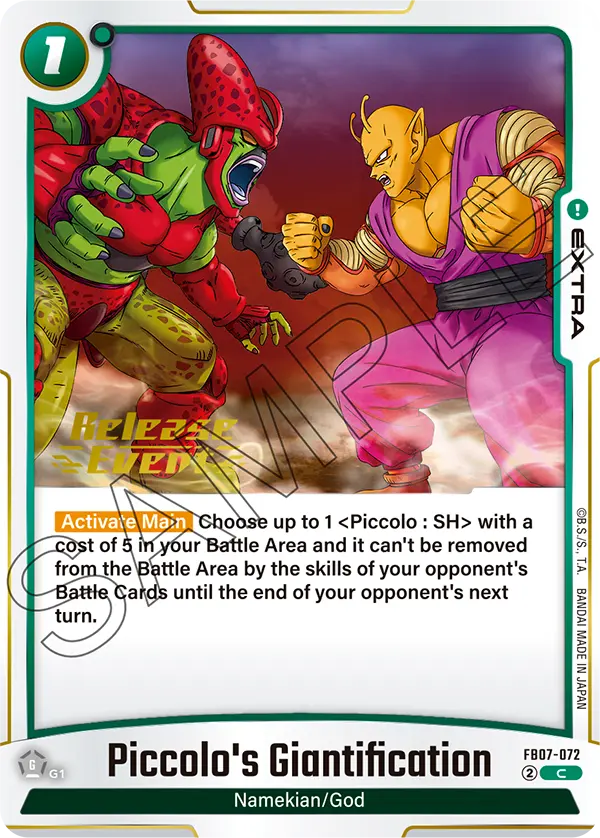 Piccolo&amp;#039;s Giantification