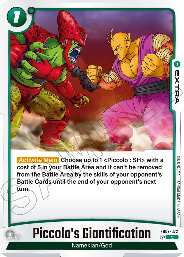 Piccolo&amp;#039;s Giantification