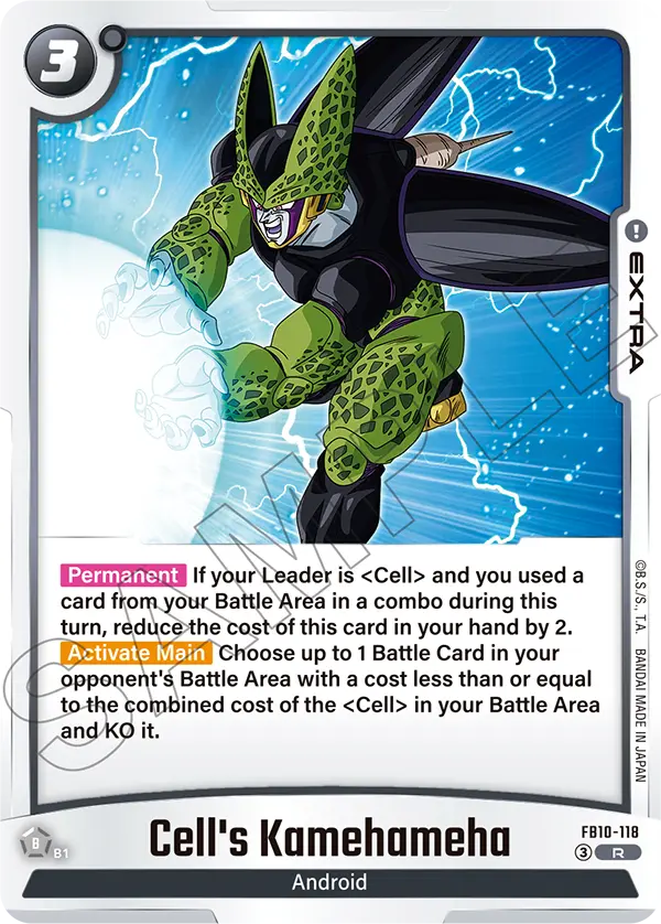 Cell&amp;#039;s Kamehameha