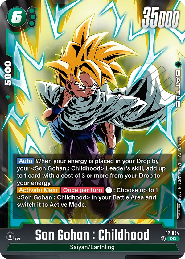 Son Gohan : Childhood