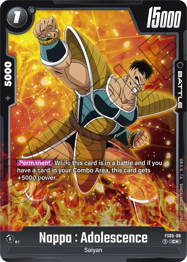 Nappa : Adolescence