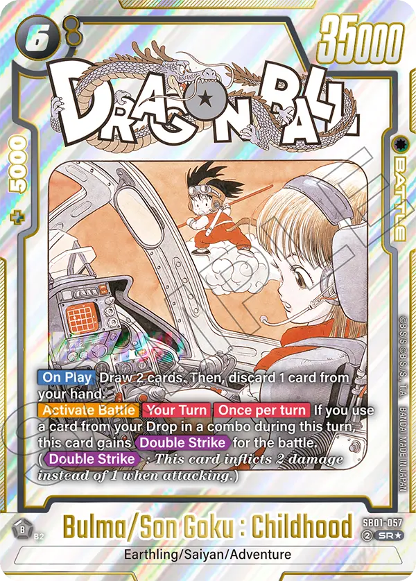 Bulma/Son Goku : Childhood