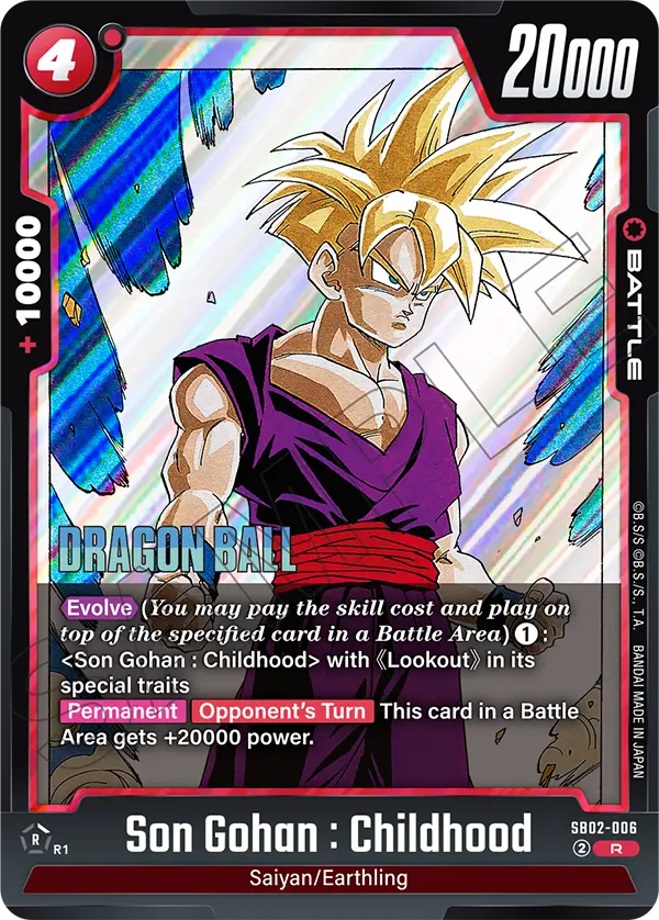Son Gohan : Childhood