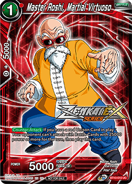 Master Roshi, Martial Virtuoso