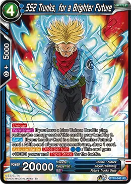 SS2 Trunks, for a Brighter Future