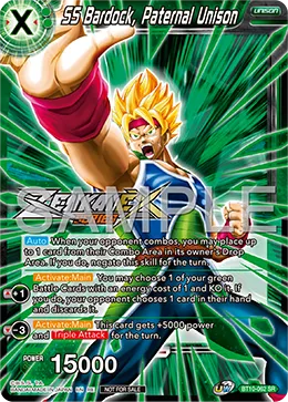 SS Bardock, Paternal Unison