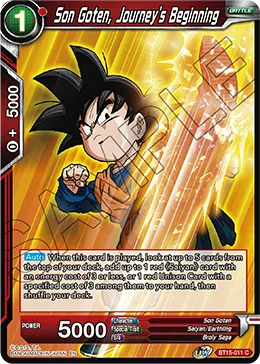 Son Goten, Journey's Beginning