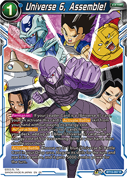 Universe 6, Assemble!