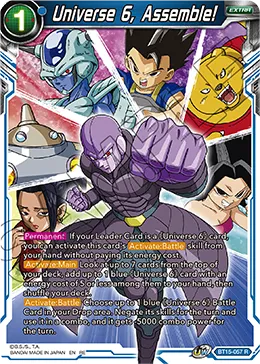 Universe 6, Assemble!