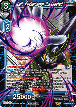 Cell, Awakening of the Created