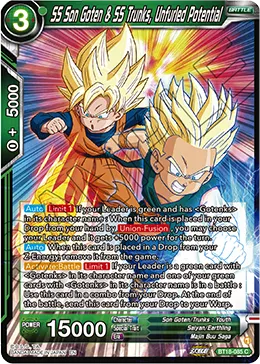 SS Son Goten & SS Trunks, Unfurled Potential