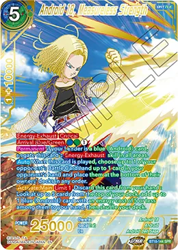 Android 19, Measureless Strength