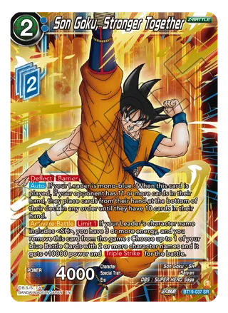 Son Goku, Stronger Together