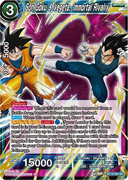 Son Goku & Vegeta, Immortal Rivalry