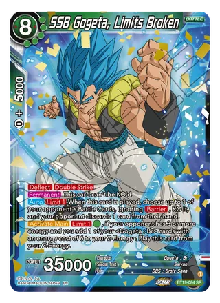 SSB Gogeta, Limits Broken