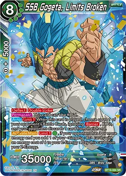 SSB Gogeta, Limits Broken