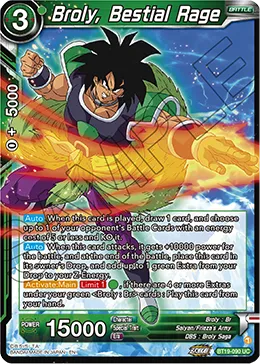 Broly, Bestial Rage