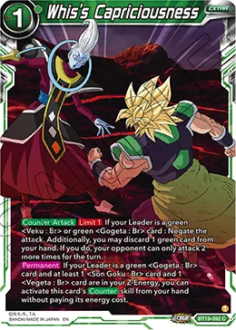 Whis's Capriciousness
