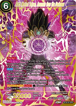 Black Masked Saiyan, Assassin from the Darkness