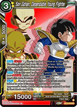 Son Gohan, Dependable Young Fighter