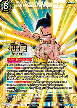 Uub, Focused Full-Strength Blow