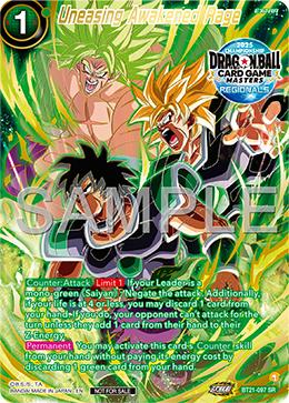 Uneasing Awakened Rage