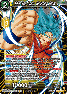SSB Son Goku, Finishing Blow