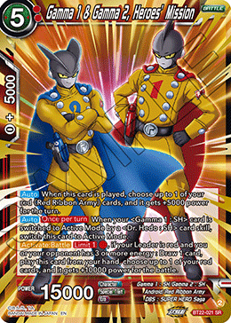 Gamma 1 & Gamma 2, Heroes' Mission