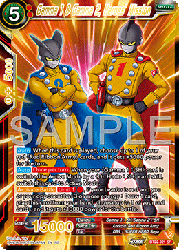 Gamma 1 & Gamma 2, Heroes' Mission