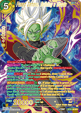 Fused Zamasu, Building a Utopia