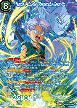 Tapion & Trunks, Respectful Team-Up