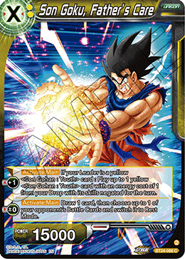 Son Goku, Father's Care