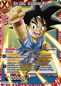Son Goku, Accidental Wish