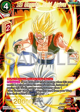 SS Gogeta, Bold Arrival