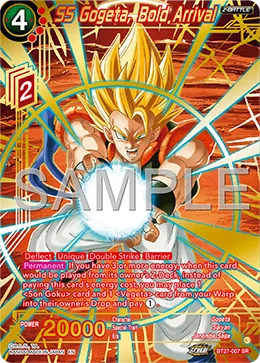 SS Gogeta, Bold Arrival
