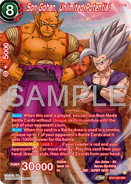 Son Gohan, Unlimited Potential