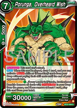 Porunga, Overheard Wish