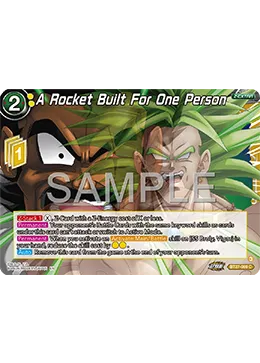 A Rocket Built For One Person
