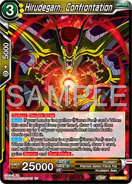 Hirudegarn, Confrontation
